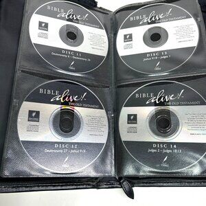 Bible Alive! 61 Audio Bible CD Set In Black Zipper Case Old & New Testament